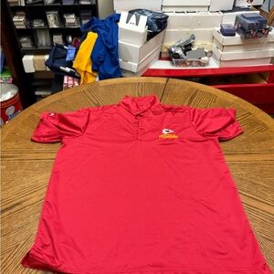 Antigua KC Chiefs Crimson Polo Shirt